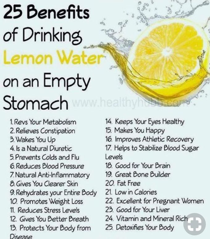 Lemon water is very useful