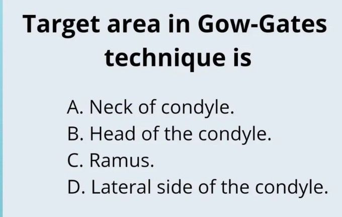 Gow-Gates Technique