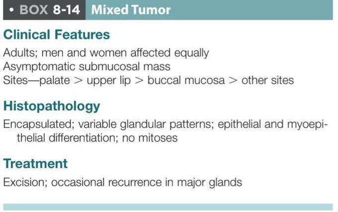Mixed tumors