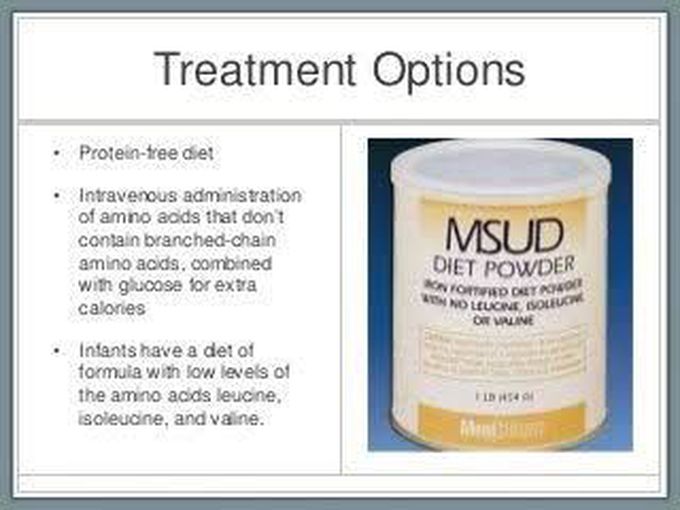 Maple syrup urine disease treatment