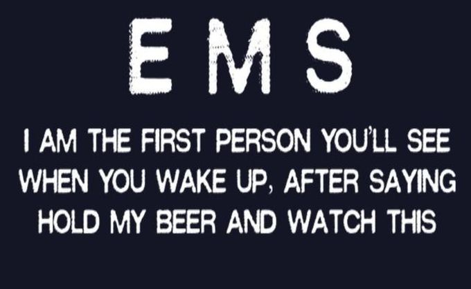 We're the first person you see...