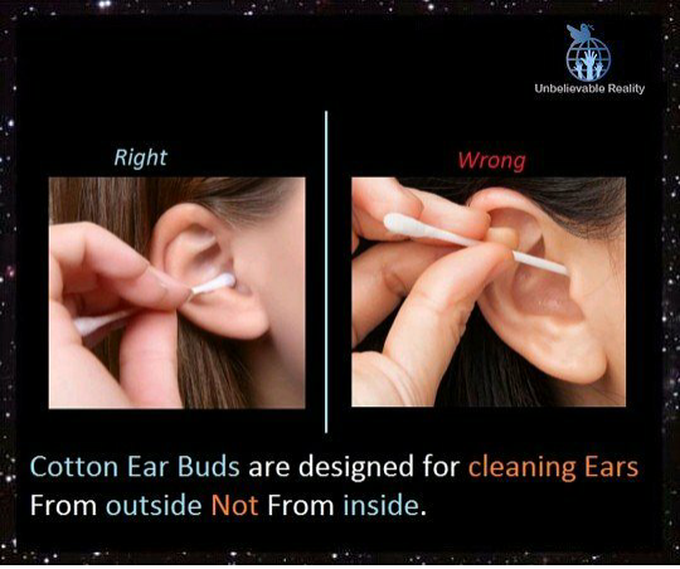 Because they don't clean ears from inside they push wax more - MEDizzy