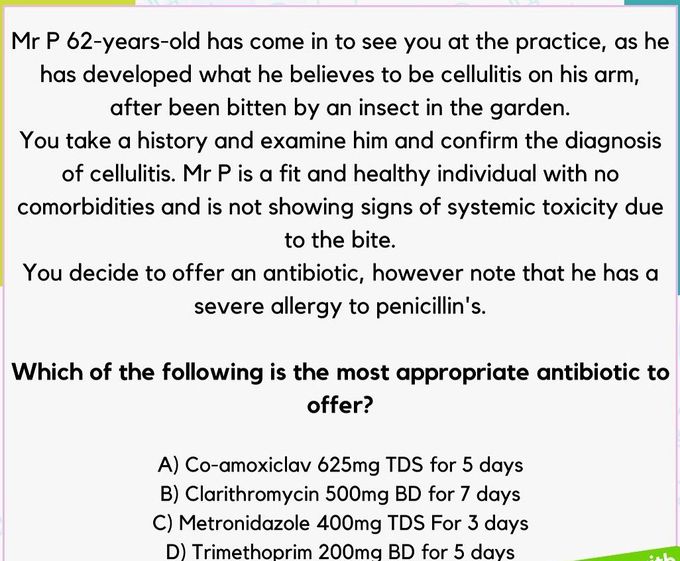 Identify the Antibiotic