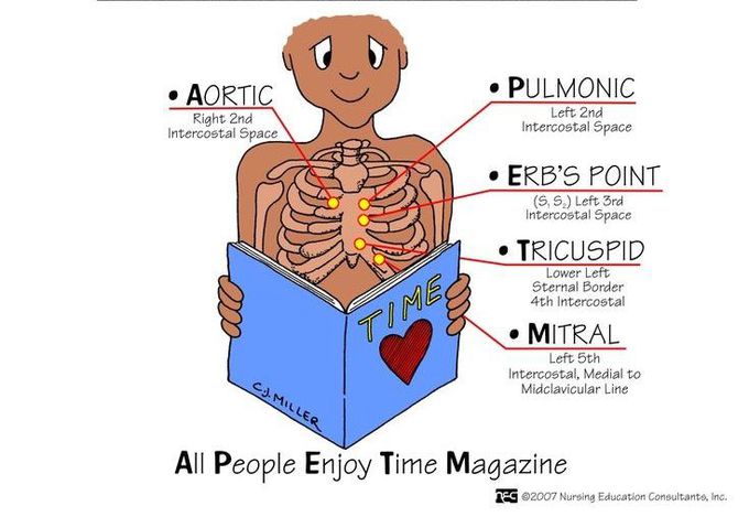 Areas for listening to the HEART