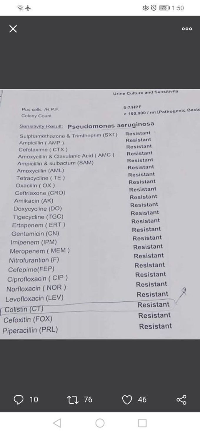 Antimicrobial resistance