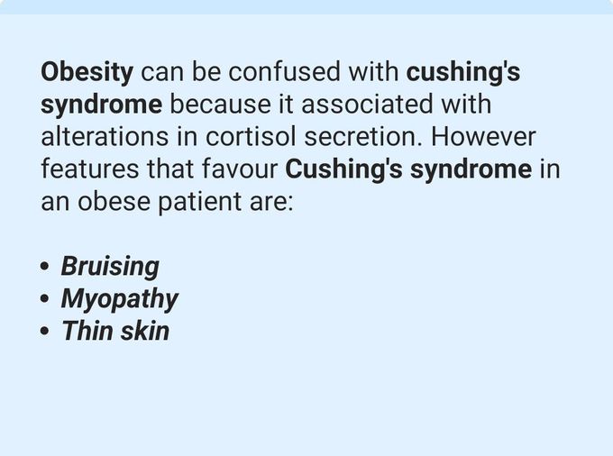 Obesity & Cushing's syndrome - MEDizzy