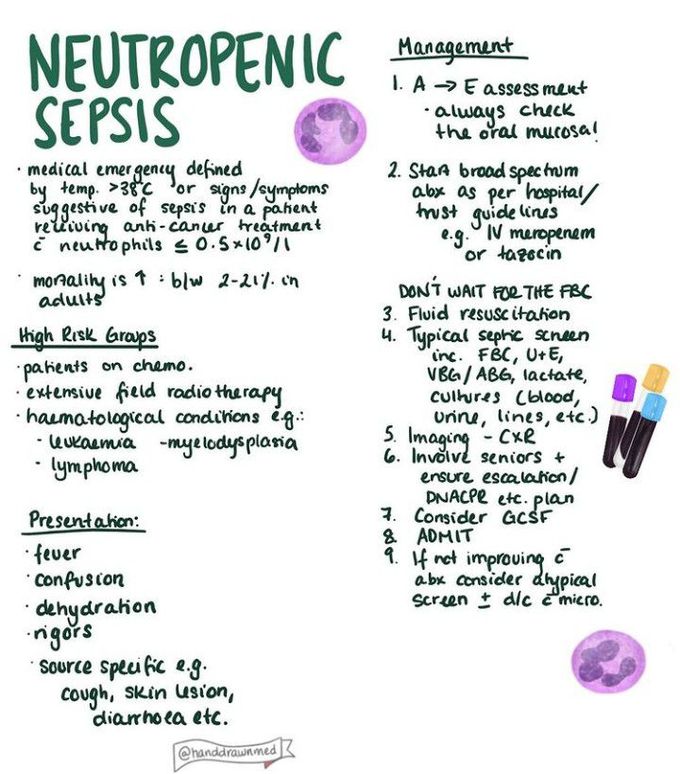 Neutropenic sepsis