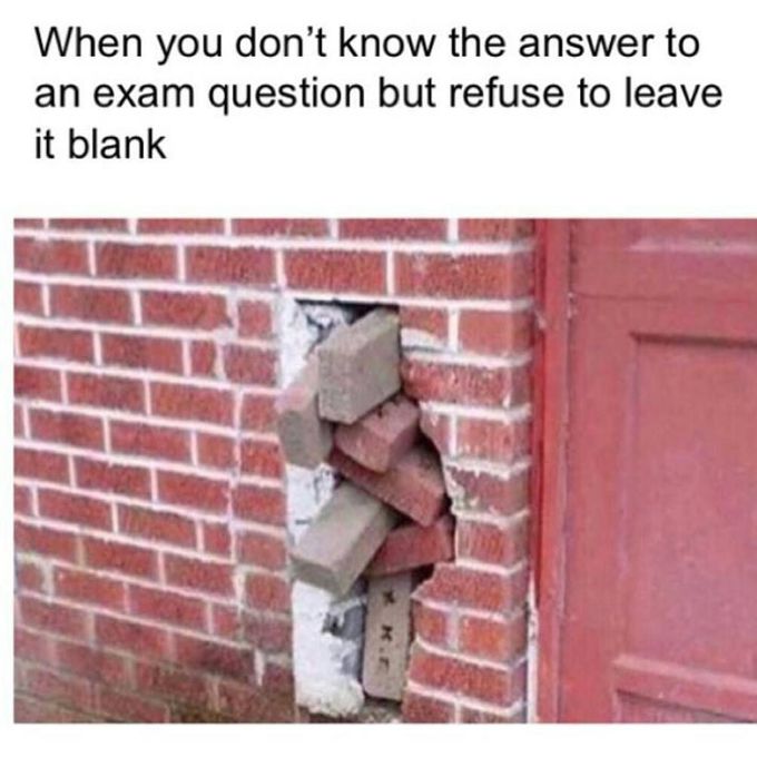 On EXAM!