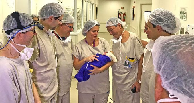 In a first, a woman with a uterus transplanted from a deceased donor gives birth