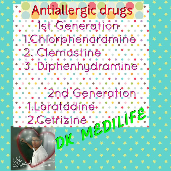 Antiallergic drugs (DK MEDILIFE)