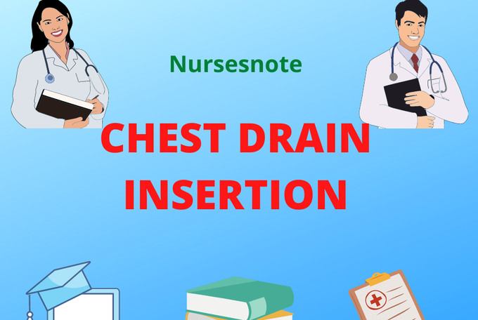 Chest Drain Insertion:( ICD ) Procedure, Management and  Complications