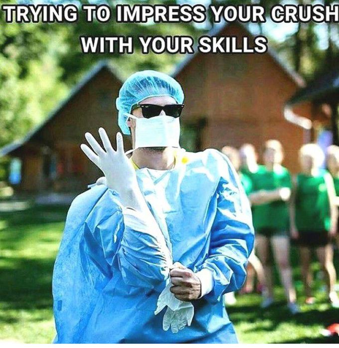 Doctor looks like