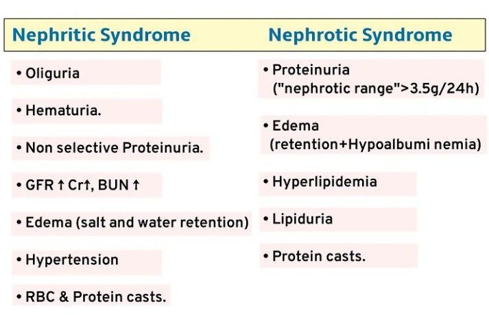 Selective Vs Non Selective Proteinuria