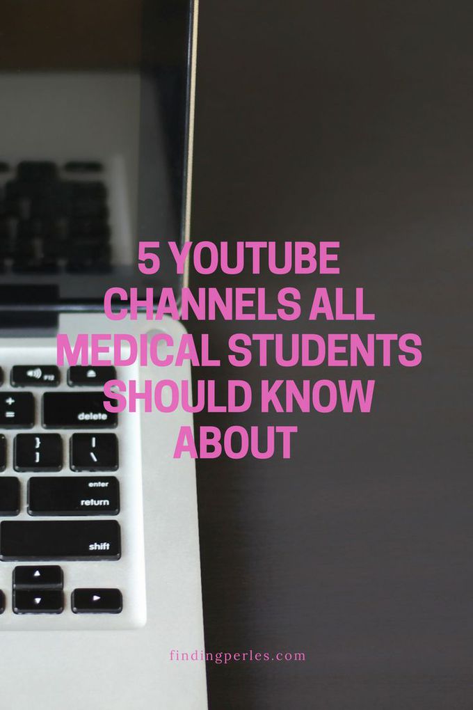 5 youtube channels medical students should know about