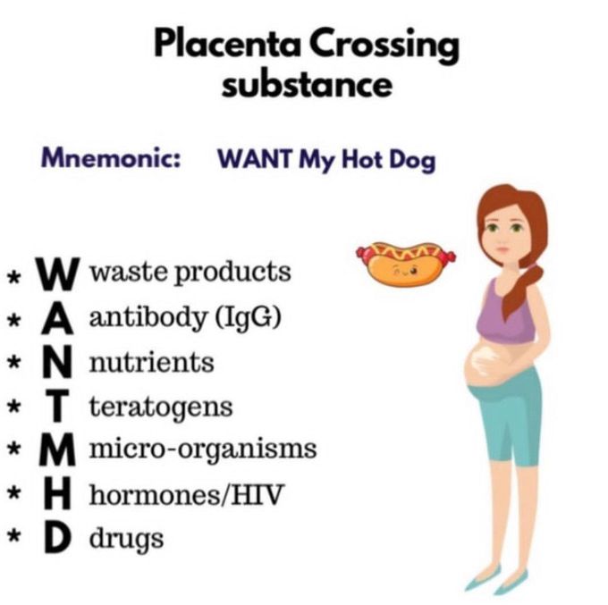 Placenta Crossing Substance