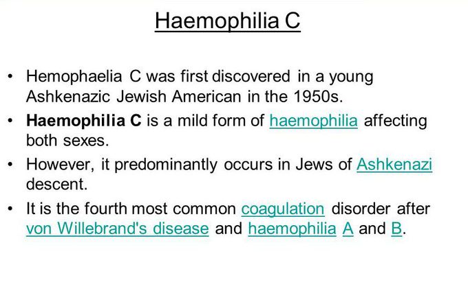 Hemophilia C