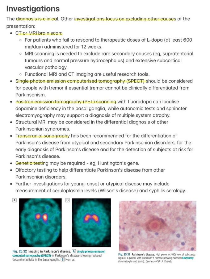 Parkinson's Disease IV