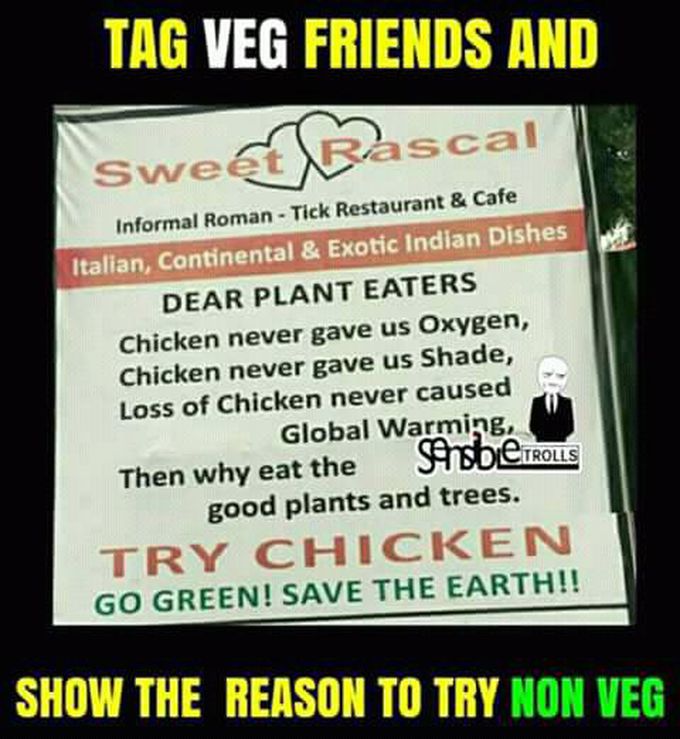 For VeGetarians