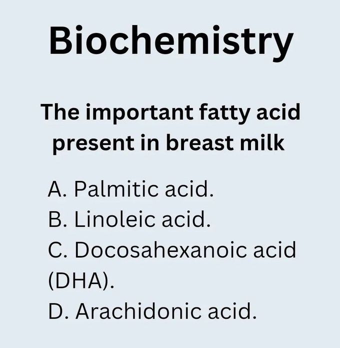Fatty Acid in Breast Milk