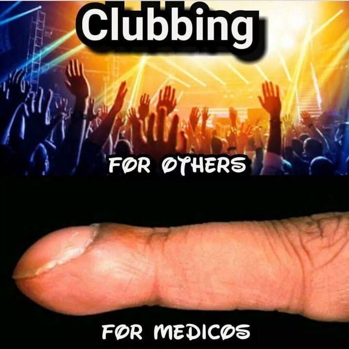 Real meaning of clubbing for us 😜😜😜