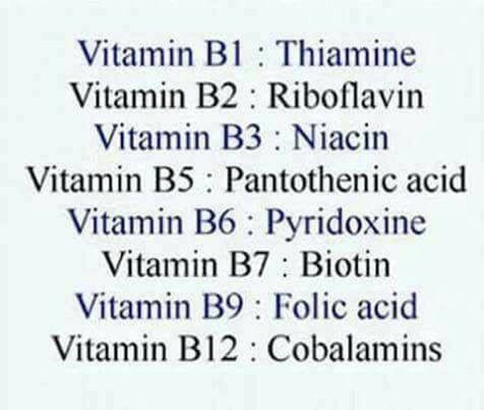 Vitamins 😉