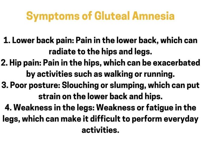 Gluteal Amnesia III