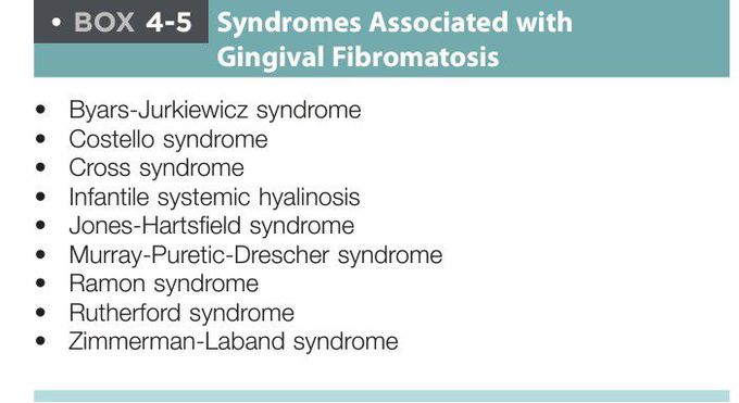 Gingival fibromatosis