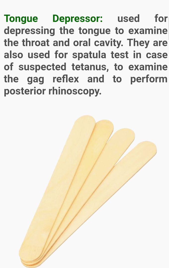 Tongue depressor