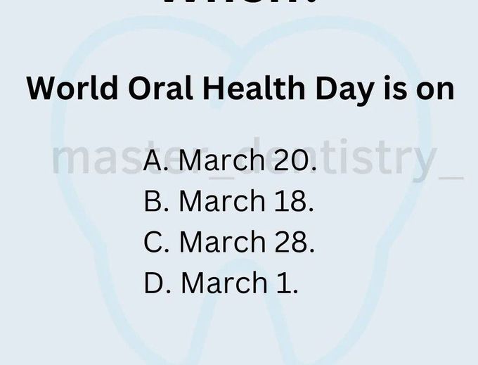 World Oral Health Day