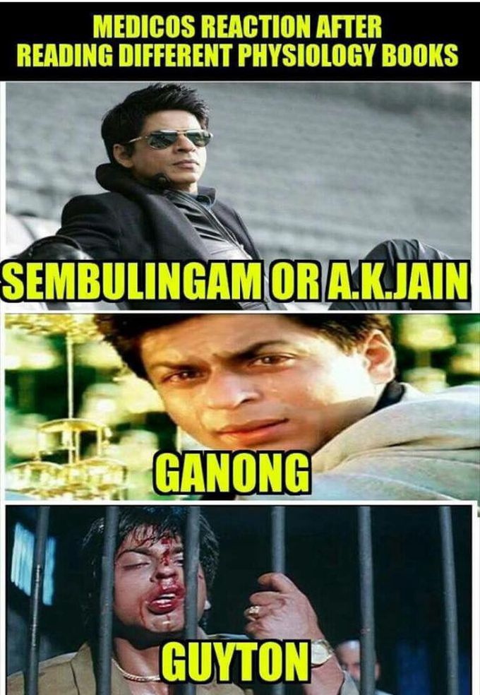 Medical books reactions