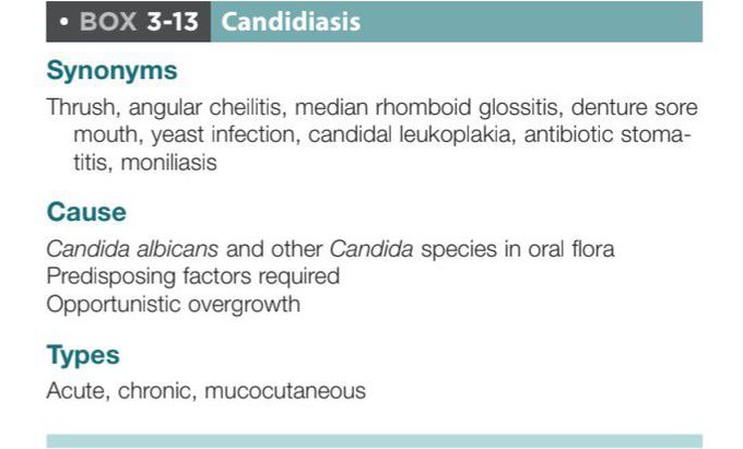 Candidal infection (syn. candidiasis; candidosis; moniliasis)