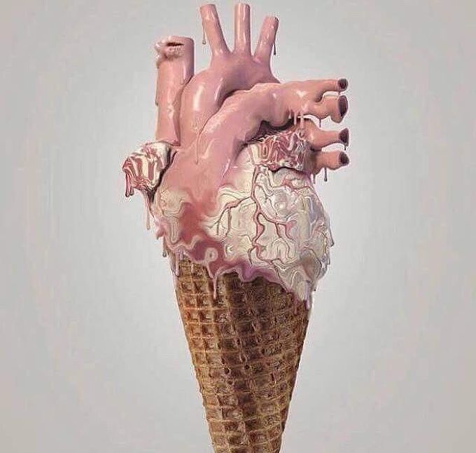 LIFE IS LIKE AN ICE-CREAM 🍦 ENJOY IT BEFORE IT MELT