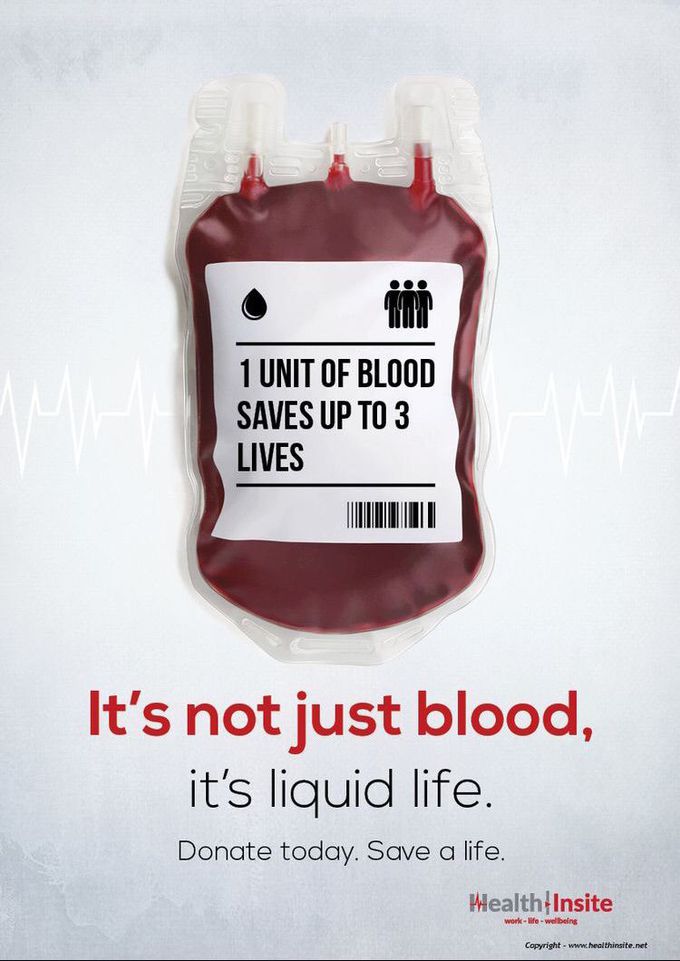 Donate blood! ❤️