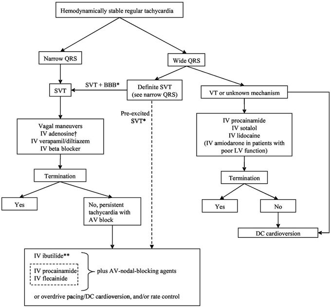 Tachyaritmia algorithm