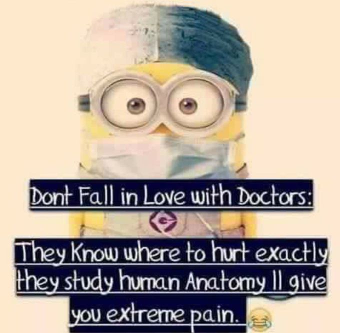 Don't fall in love with Doctors