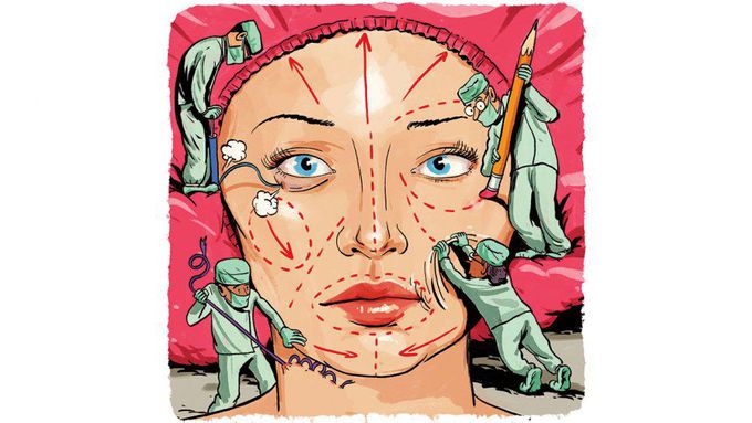 Plastic surgery!