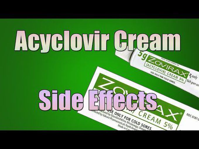 Acyclovir -side-effects