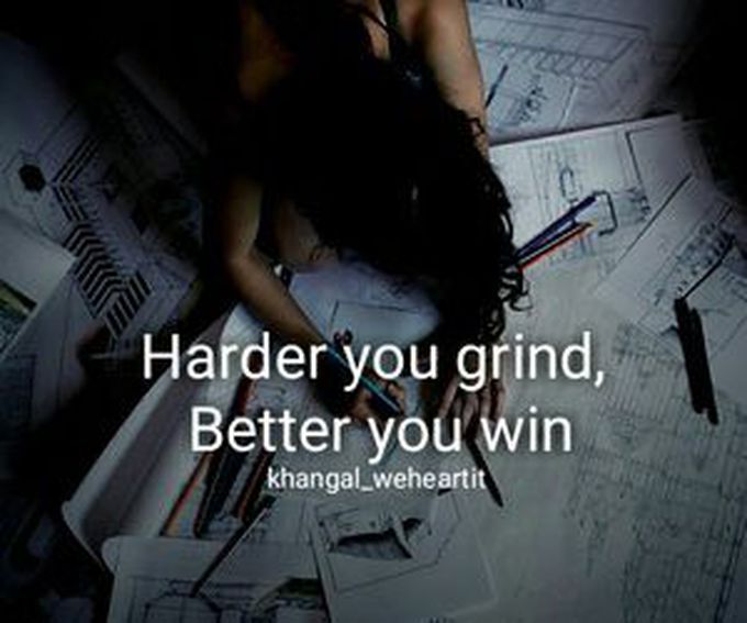 Hard work