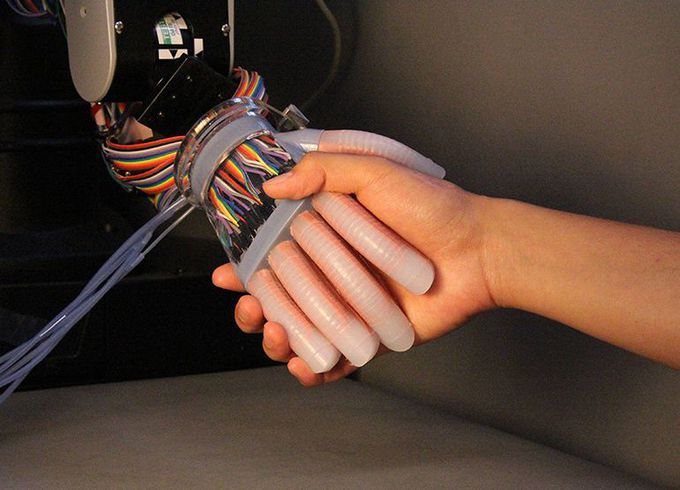 Optical Waveguides Give Soft Robotic Hand a Sense of Touch