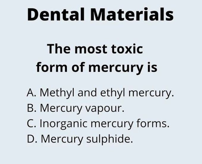 Toxic form of Mercury