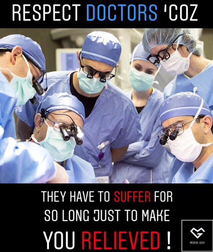It’s said that doctors are no less than a GOD. But my dear in their 20’s they were also the same humans as you are now. But the only difference b/w them and you is just that in their teenage and early 20’s they gave up everything just to get that WHITE COAT. They were and even now are dedicated and determined towards their work. There is no word like quitting in their dictionaries. 👨🏻‍⚕️
.
.
Being a Doctor is not an easy job. Doctors give their entire life to take care of their patients. Doctors don’t work to make money. No salary is worth leaving your family at 3 A.M. to take care of a patient. 💉
.
.
Listen, You can’t become a doctor over night. It’s an ongoing process. It’s requies patience, perseverance, and off course a lot of hard work. It’s a slow process, but quitting won’t speed it up. Once in your life you have to do some hardwork to reach there. So, why don’t we start from today itself! ✍🏻