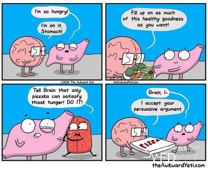 I am so hungry😋😋