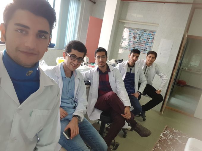 Have a nice day with friends at the Hematology Lab