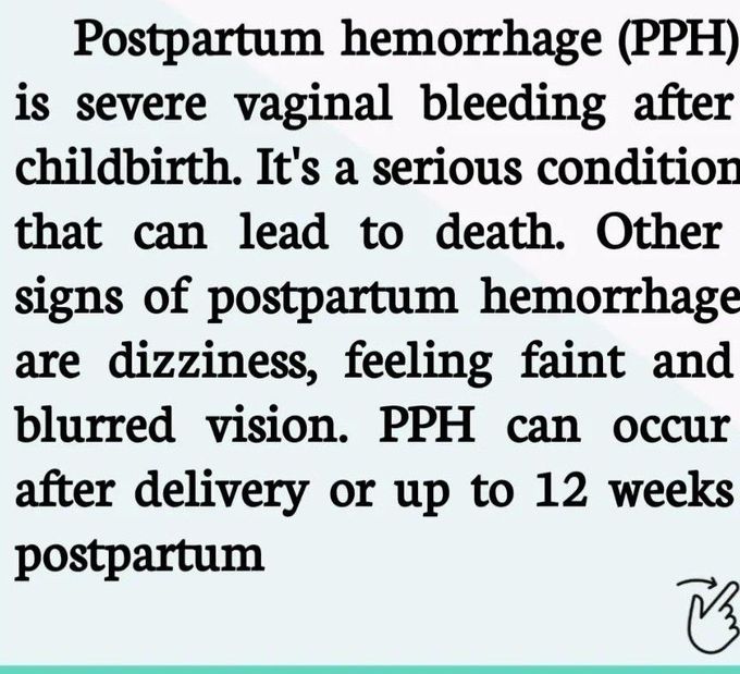 Postpartum Hemorrhage