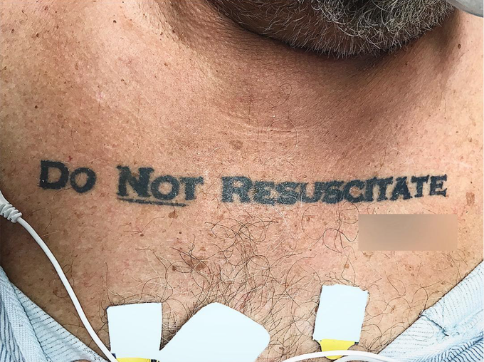 Do not resuscitate!
