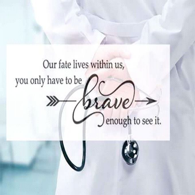 Be brave