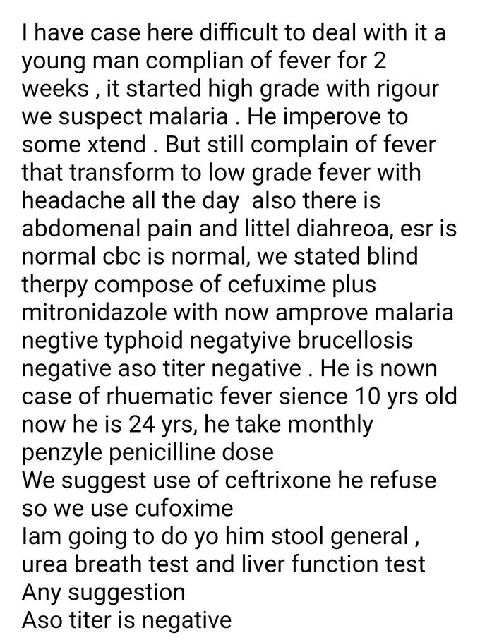 DIAGNOSIS?