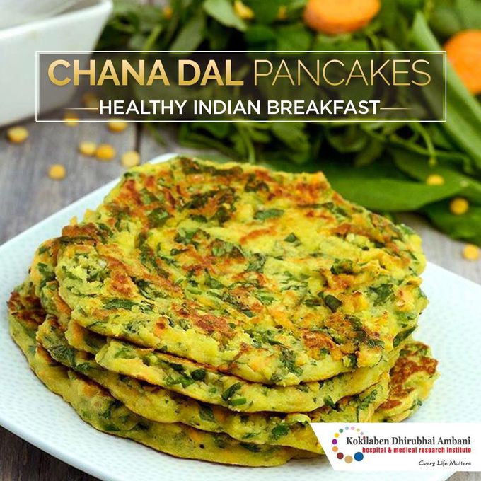 Chana Dal Pancakes