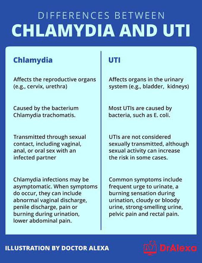 Chlamydia and UTI
