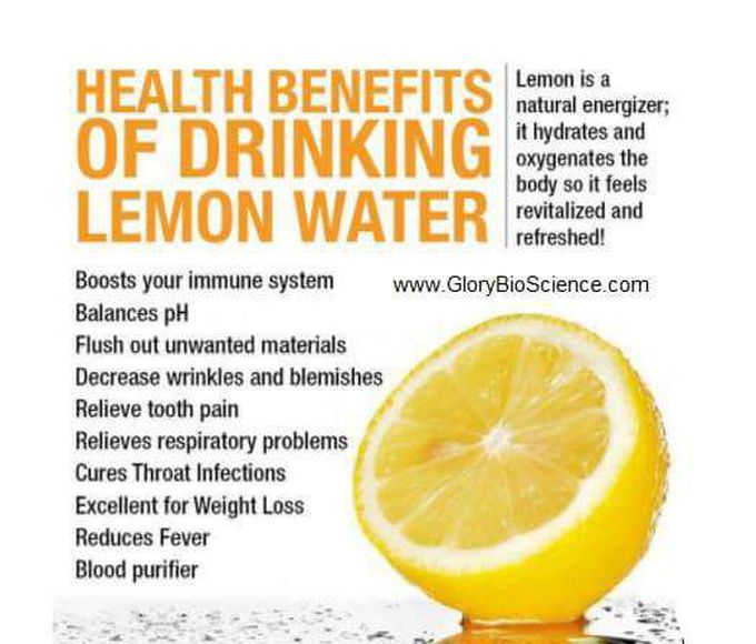 Lemon water